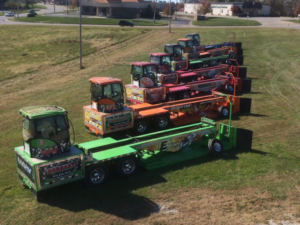 Tractor Pulling Sled Rental - B-Built MFG