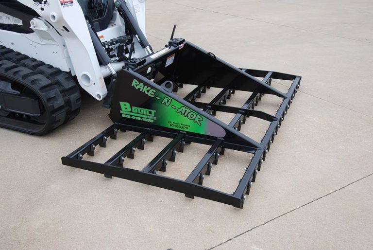 Landscape Rake - Rake-N-Ator 94" - Skid-steer Loader Attachment - B ...